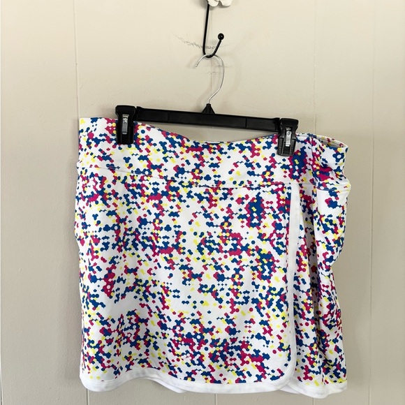 Ben Hogan Women's Geo Print Culotte Skirt skort performance XXL New - Picture 1 of 6